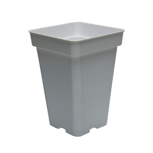 LeafLife - maceta 18 x 18 x 25,5 () blanca