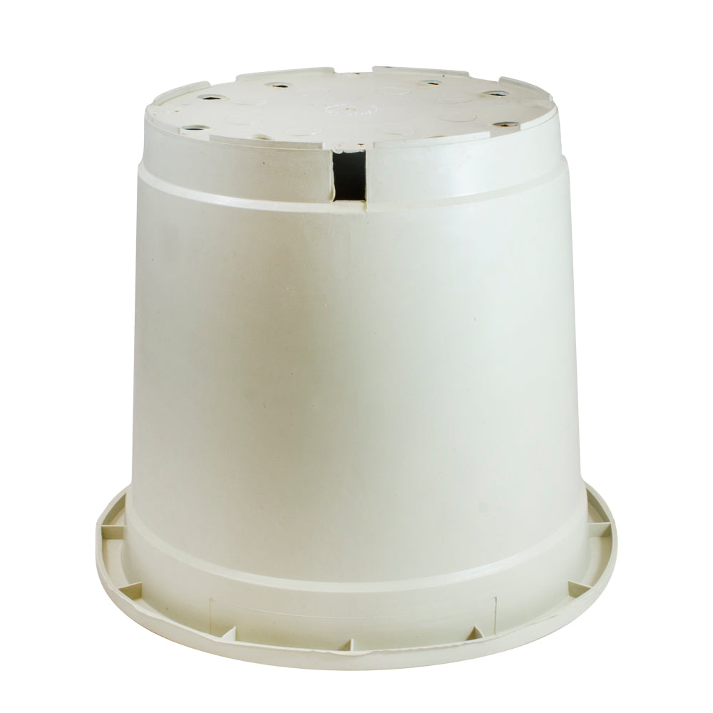 LeafLife - maceta contenedor 30 x 30 x 28 () blanca