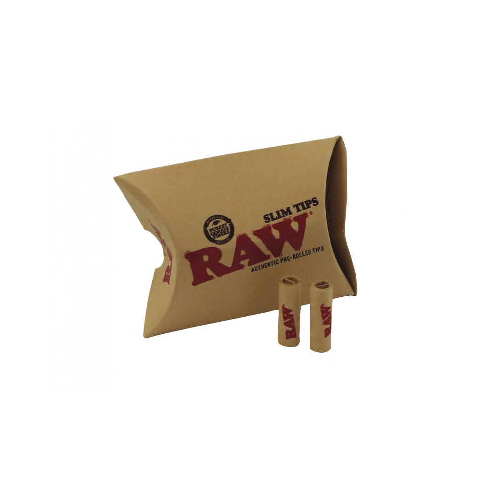 Raw slim prerolled tips (20 unid)