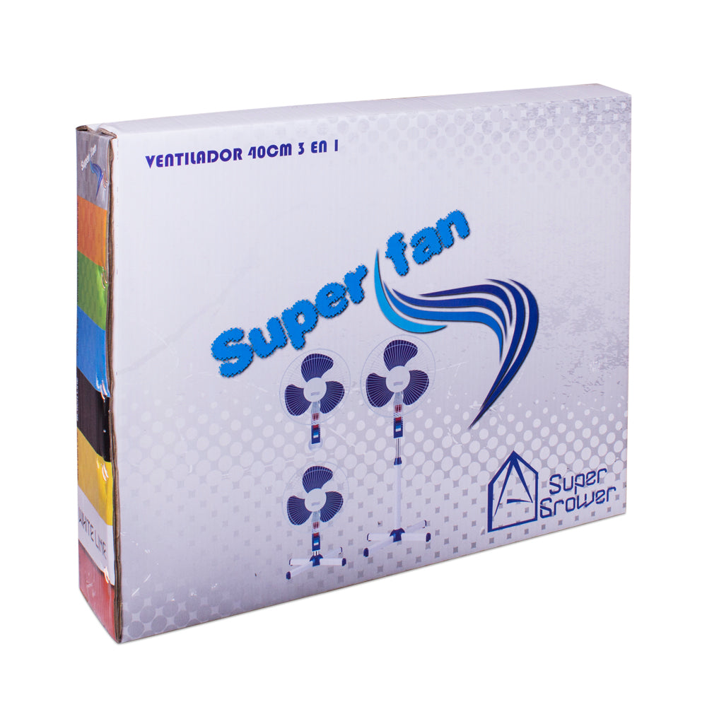 Super Grower - ventilador 3 in 1 super grower 16"